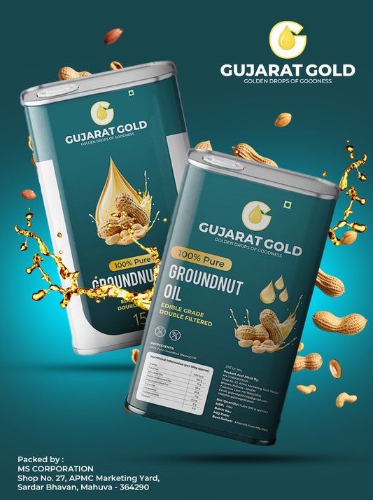 15 Litre Tin – Groundnut Oil