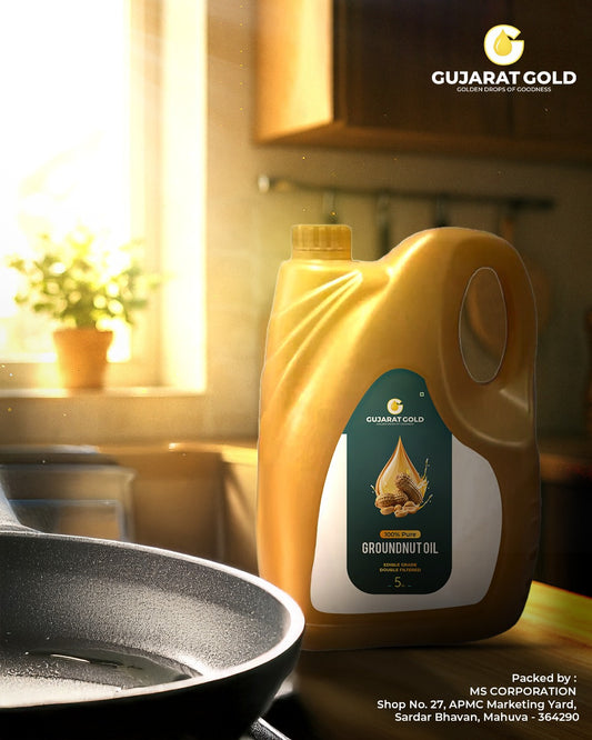 5 Litre Can – Groundnut Oil